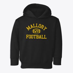Mallory West Virginia Football Toddler Hoodie
