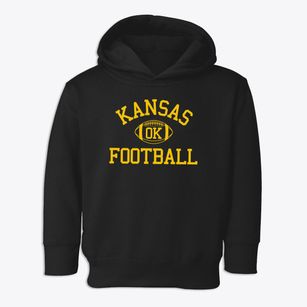 Kansas Oklahoma Football Toddler Hoodie