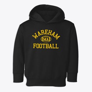 Wareham Massachusetts Football Toddler Hoodie