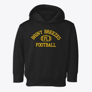 Briny Breezes Florida Football Toddler Hoodie