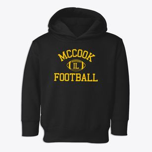 Mccook Illinois Football Toddler Hoodie