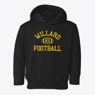 Willard Kansas Football Toddler Hoodie