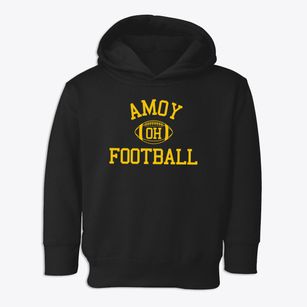 Amoy Ohio Football Toddler Hoodie