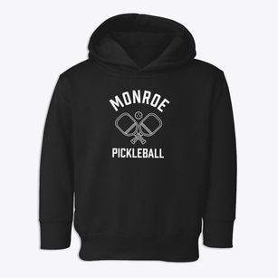 Monroe North Carolina Pickleball Toddler Hoodie