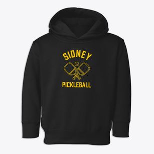 Sidney North Carolina Pickleball Toddler Hoodie