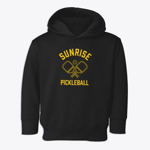 Sunrise West Virginia Pickleball Toddler Hoodie