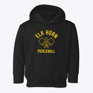 Elk Horn Kentucky Pickleball Toddler Hoodie