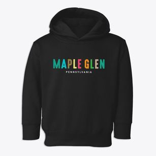 Maple Glen Pennsylvania Color Pop Toddler Hoodie