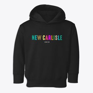 New Carlisle Ohio Color Pop Toddler Hoodie