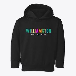 Williamston North Carolina Color Pop Toddler Hoodie