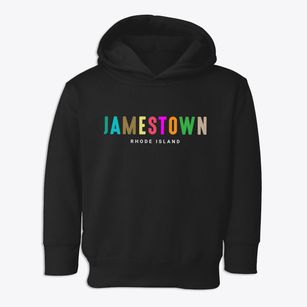 Jamestown Rhode Island Color Pop Toddler Hoodie