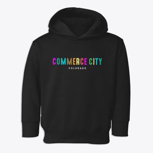 Commerce City Colorado Color Pop Toddler Hoodie