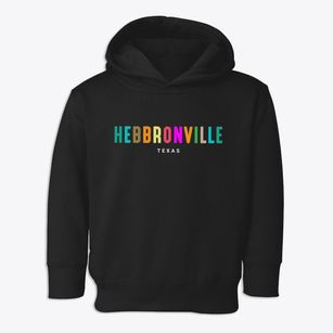 Hebbronville Texas Color Pop Toddler Hoodie