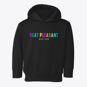 Seat Pleasant Maryland Color Pop Toddler Hoodie