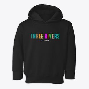 Three Rivers Oregon Color Pop Toddler Hoodie