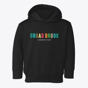 Broad Brook Connecticut Color Pop Toddler Hoodie