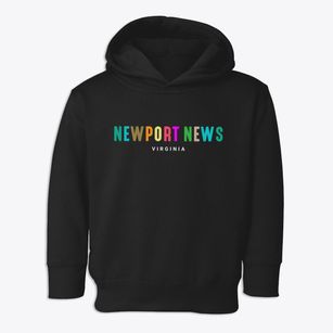 Newport News Virginia Color Pop Toddler Hoodie