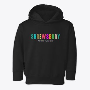 Shrewsbury Pennsylvania Color Pop Toddler Hoodie