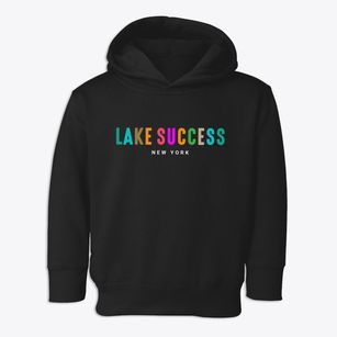 Lake Success New York Color Pop Toddler Hoodie