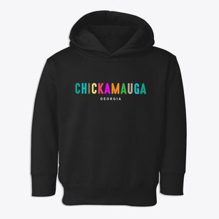 Chickamauga Georgia Color Pop Toddler Hoodie