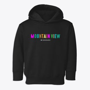 Mountain View Missouri Color Pop Toddler Hoodie