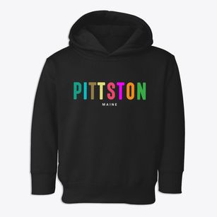Pittston Maine Color Pop Toddler Hoodie