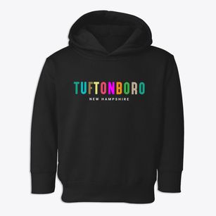 Tuftonboro New Hampshire Color Pop Toddler Hoodie
