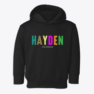 Hayden Colorado Color Pop Toddler Hoodie