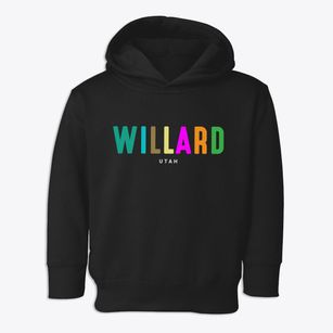 Willard Utah Color Pop Toddler Hoodie