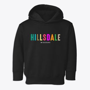 Hillsdale Missouri Color Pop Toddler Hoodie
