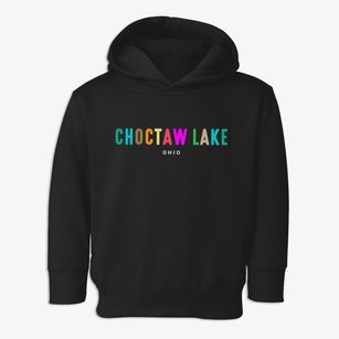 Choctaw Lake Ohio Color Pop Toddler Hoodie