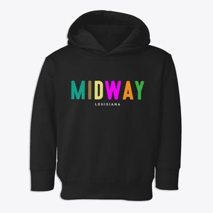 Midway Louisiana Color Pop Toddler Hoodie
