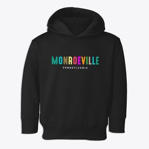 Monroeville Pennsylvania Color Pop Toddler Hoodie