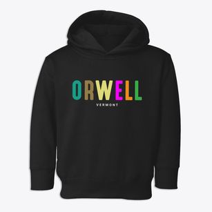 Orwell Vermont Color Pop Toddler Hoodie