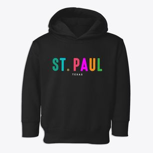 St. Paul Texas Color Pop Toddler Hoodie