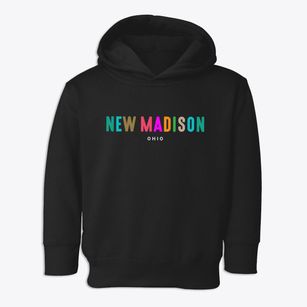 New Madison Ohio Color Pop Toddler Hoodie