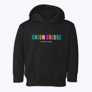 Union Bridge Maryland Color Pop Toddler Hoodie