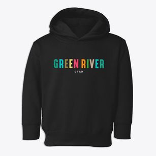 Green River Utah Color Pop Toddler Hoodie