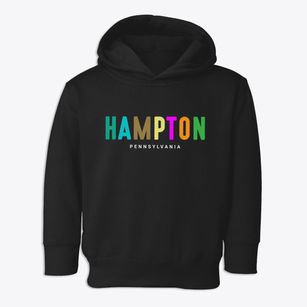 Hampton Pennsylvania Color Pop Toddler Hoodie