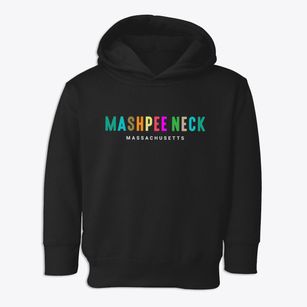 Mashpee Neck Massachusetts Color Pop Toddler Hoodie