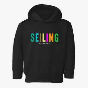 Seiling Oklahoma Color Pop Toddler Hoodie