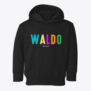 Waldo Maine Color Pop Toddler Hoodie