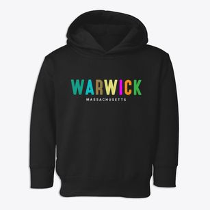 Warwick Massachusetts Color Pop Toddler Hoodie
