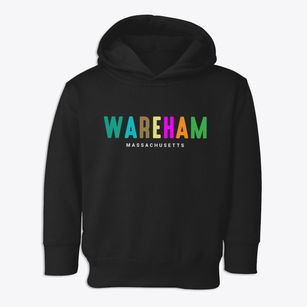 Wareham Massachusetts Color Pop Toddler Hoodie