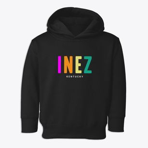 Inez Kentucky Color Pop Toddler Hoodie