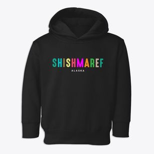 Shishmaref Alaska Color Pop Toddler Hoodie