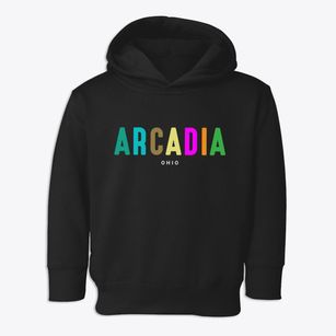 Arcadia Ohio Color Pop Toddler Hoodie