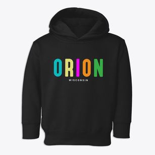 Orion Wisconsin Color Pop Toddler Hoodie