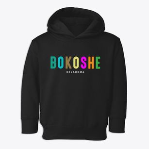 Bokoshe Oklahoma Color Pop Toddler Hoodie