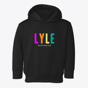Lyle Washington Color Pop Toddler Hoodie